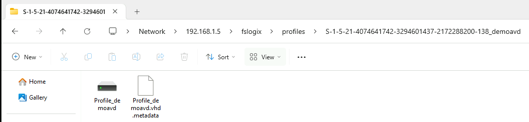 Replicated User Profile